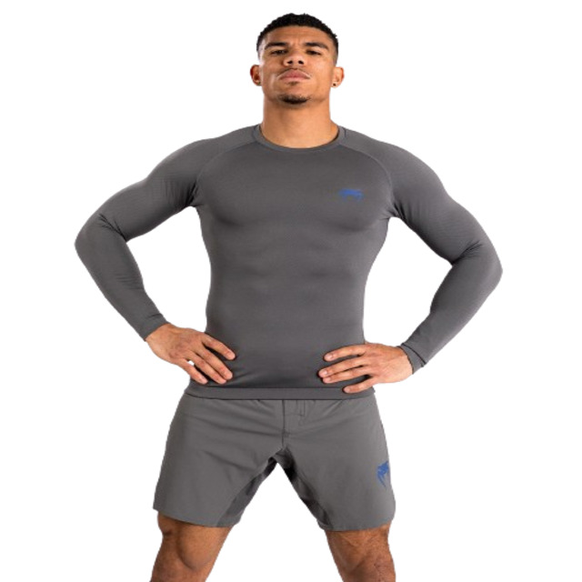 Venum Contender Men’s Long Sleeve Rashguard - Grey