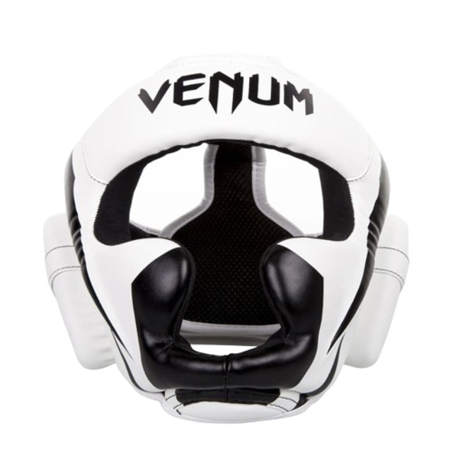 Venum Elite Headgear - White/Black