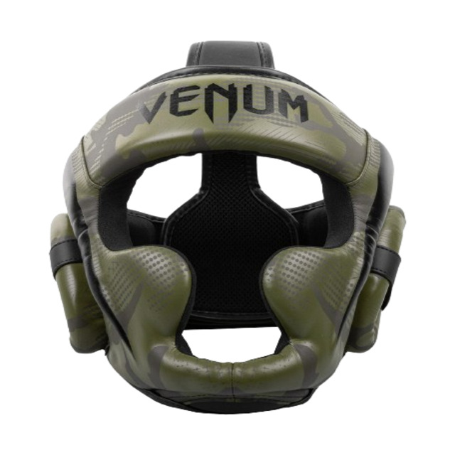 Venum Elite Boxing Headgear - Khaki camo