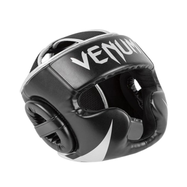 Venum Challenger Headgear - Black/Silver