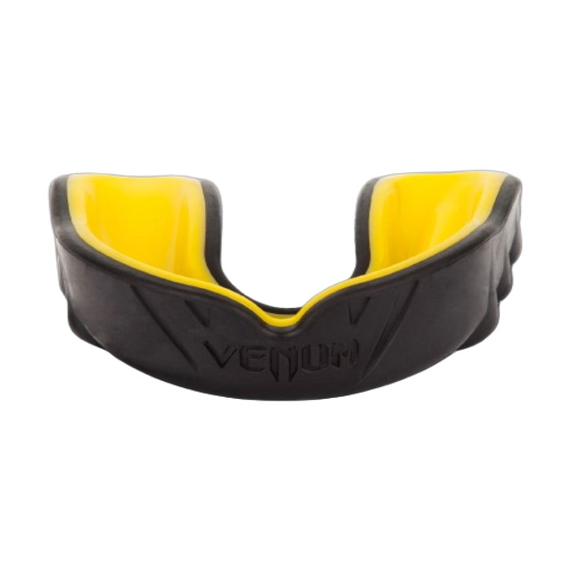 Venum Challenger Mouthguard - Black/Yellow