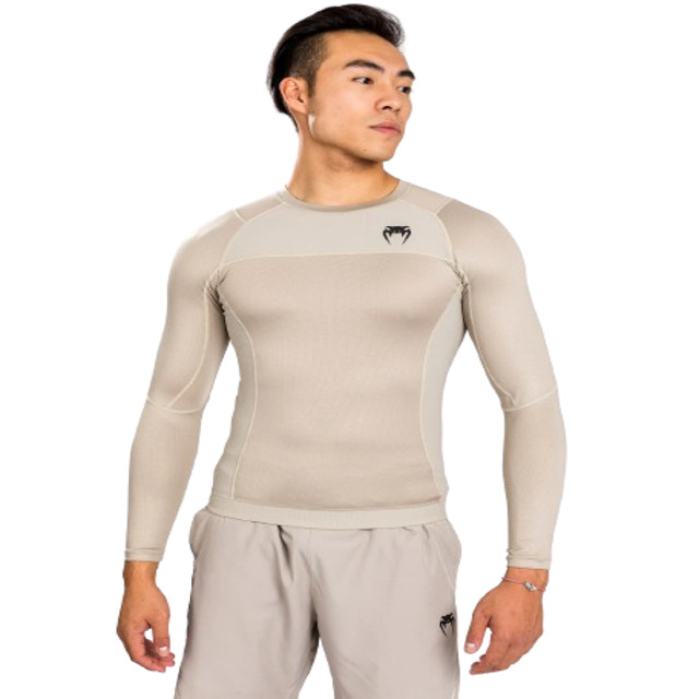 Venum G-Fit Air Rashguard Longsleeve - Sand