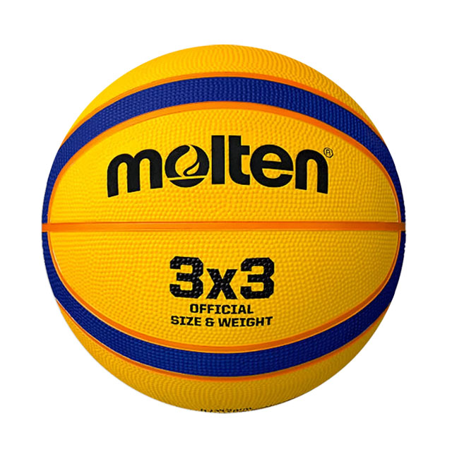 BALON BASQUETBOL MOLTEN HULE NATURAL B33T2000 3X3 N.6