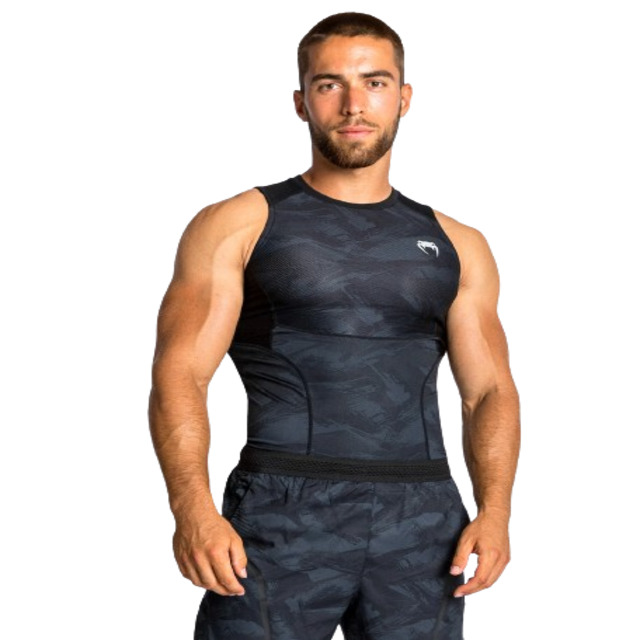 Venum Electron 3.0 Rashguard - Sleeveless - Black