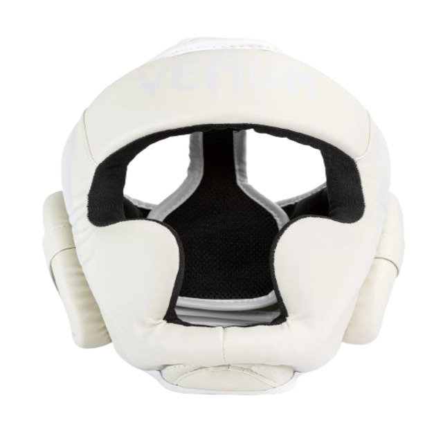 Venum Elite Headgear - White/White