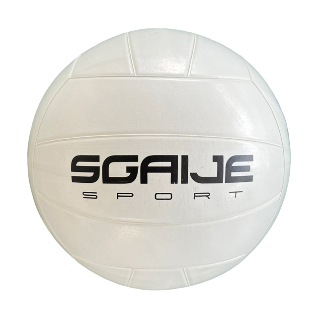 BALON VOLEIBOL SGAIJE HULE NATURAL BLANCO N.5