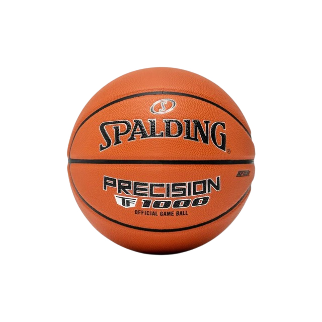 BALON BASQUETBOL SPALDING TF-1000 PRECISION PIEL COMPOS...