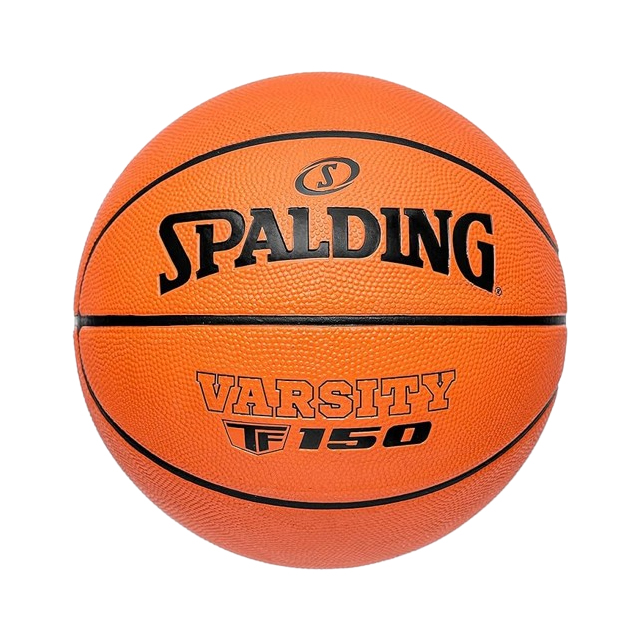 BALON BASQUETBOL SPALDING VARSITY TF-150 HULE NATURAL N...