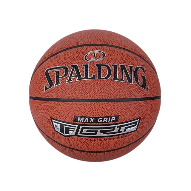 BALON BASQUETBOL SPALDING MAX GRIP PIEL COMPOSITE N.7