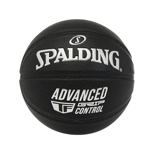 BALON BASQUETBOL SPALDING ADVANCE GRIP BLACK PIEL COMPO...