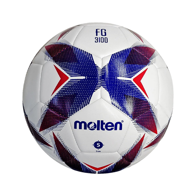 BALON FUTBOL MOLTEN FORZA F5R3100 HIBRIDO AZUL/ROJO N.5