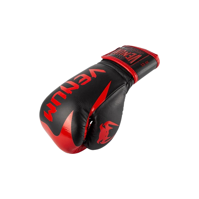 Venum Hammer Pro Boxing Gloves Velcro - Black/Red