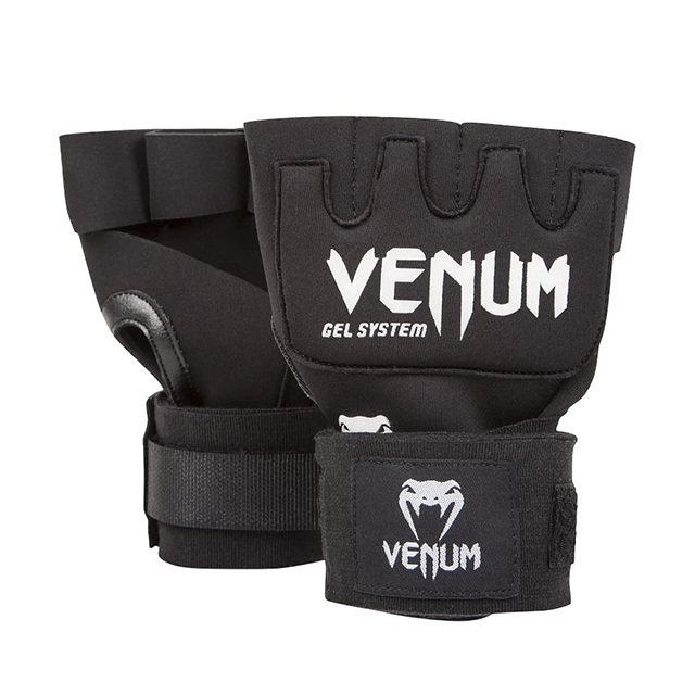 Venum Kontact Gel Glove Wraps - Black