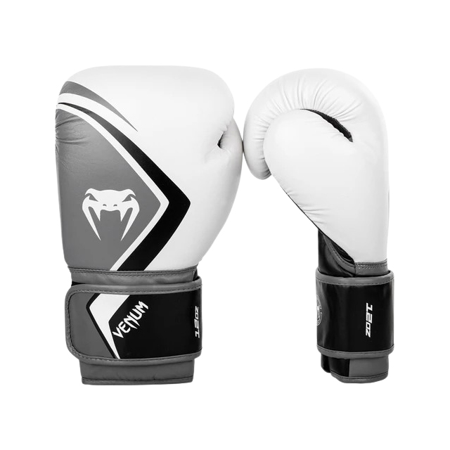 Venum Boxing Gloves Contender 2.0 - White/Grey-Black