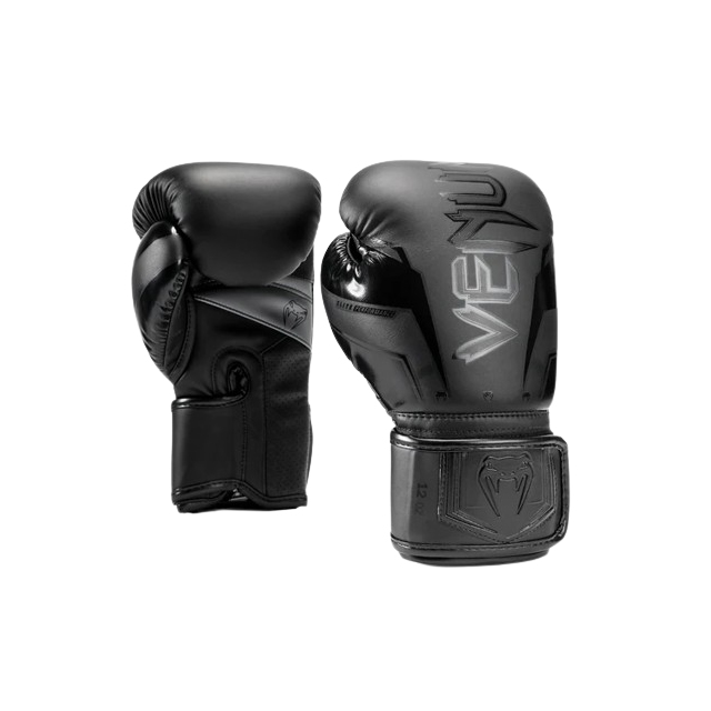 Boxing Gloves Elite Evo Venum - Black/Black