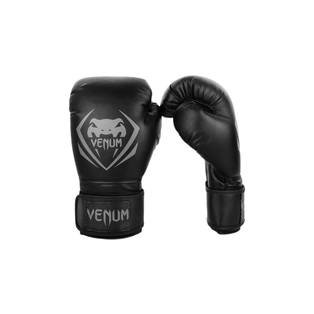 Venum Contender Boxing Gloves - Black/Grey