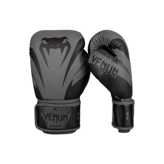 Venum Impact Boxing Gloves - Grey/Black