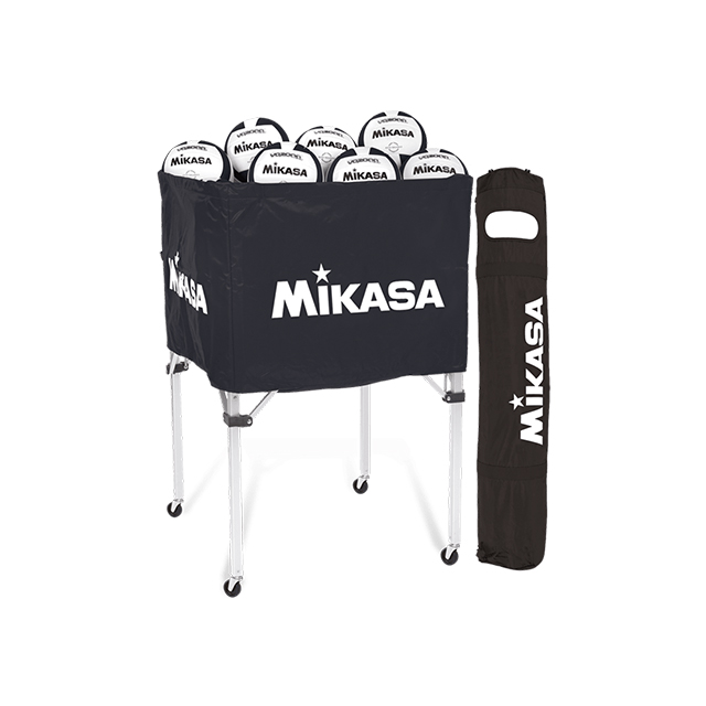 CARRO BALONERO MIKASA BALL CARTS: BCSPSH SERIES NEGRO