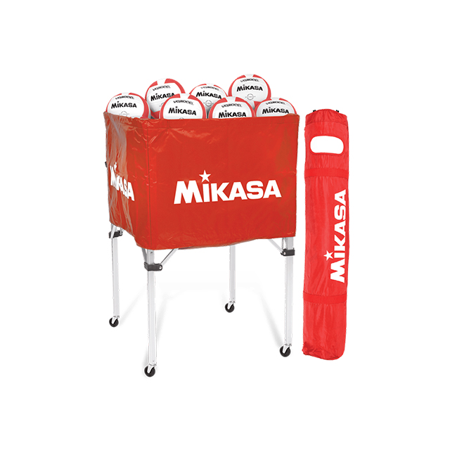 CARRO BALONERO MIKASA BALL CARTS: BCSPSH SERIES ROJO