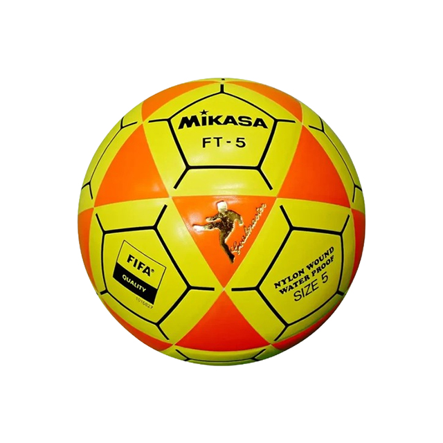 BALON DE FUTBOL MIKASA FT5A AMARILLO/NARANJA N.5