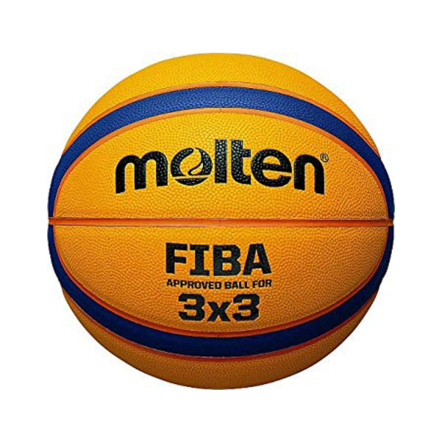 BALON DE BASQUETBOL MOLTEN 3X3 FIBA PIEL SINTETICA COMP...