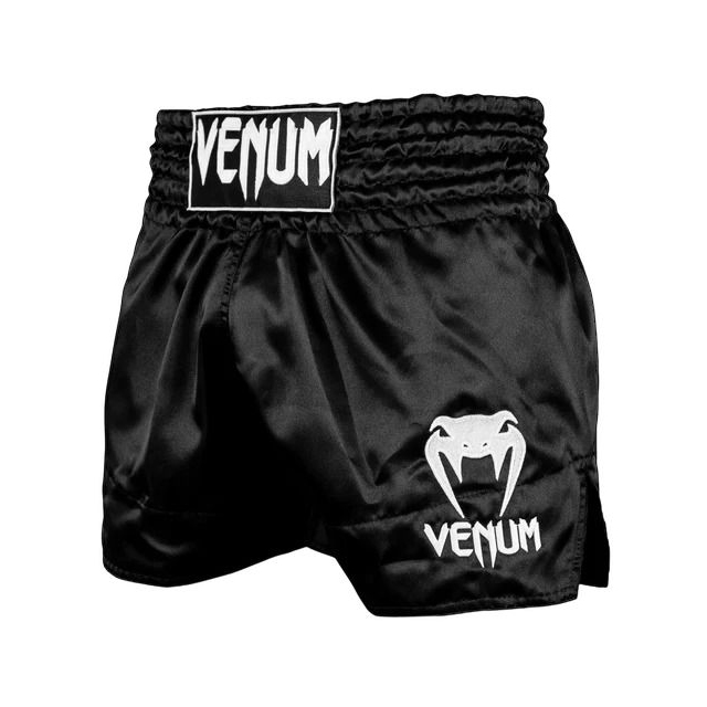 Venum Muay Thai Shorts Classic - Black/White