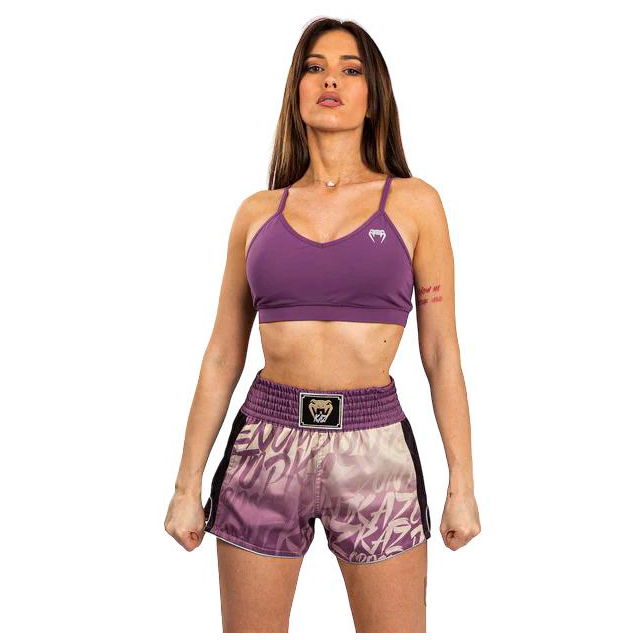 Venum x Kaz Muay Thai Shorts - Dusky Orchid