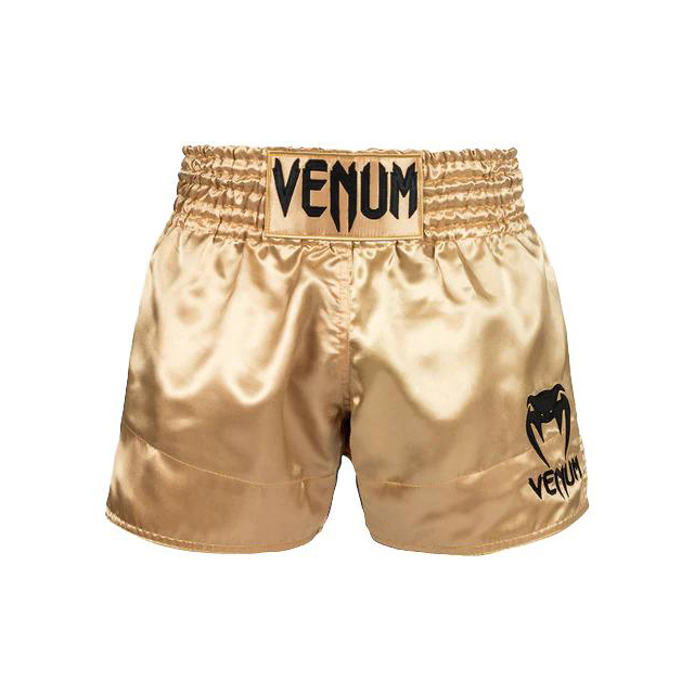 Venum Classic Muay Thai Shorts - Gold/Black