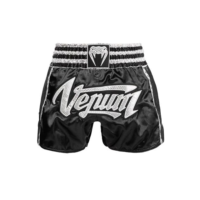 Venum Absolute 2.0 Muay Thai Shorts - Black/Silver