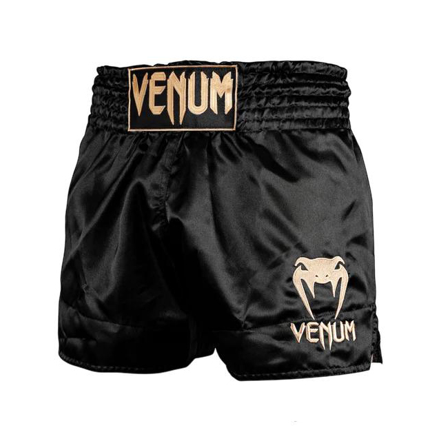 Venum Muay Thai Shorts Classic - Black/Gold