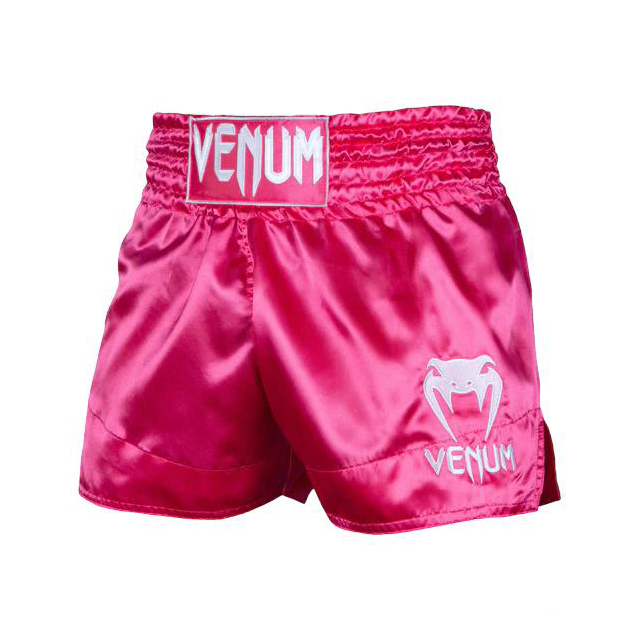 Venum Muay Thai Shorts Classic - Pink/White