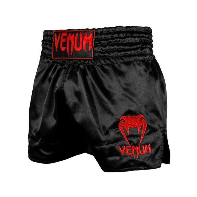 Venum Muay Thai Shorts Classic - Black/Red