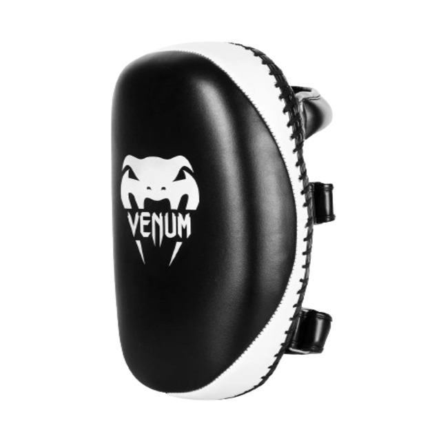 Venum Light Kick Pads - Skintex Leather - Black/Ice (Pa...