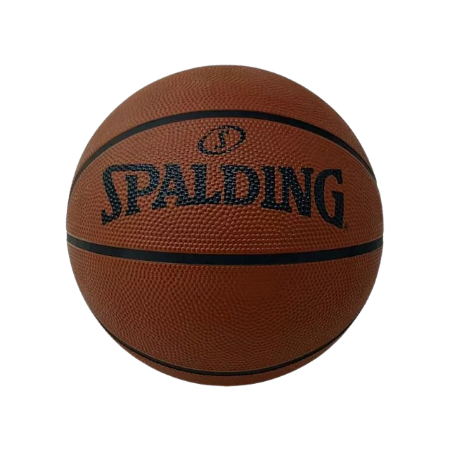 BALON BASQUETBOL SPALDING HULE NATURAL CAFE N.7