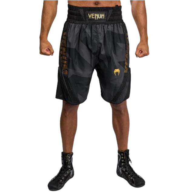 Venum Razor Boxing Shorts - Black/Gold