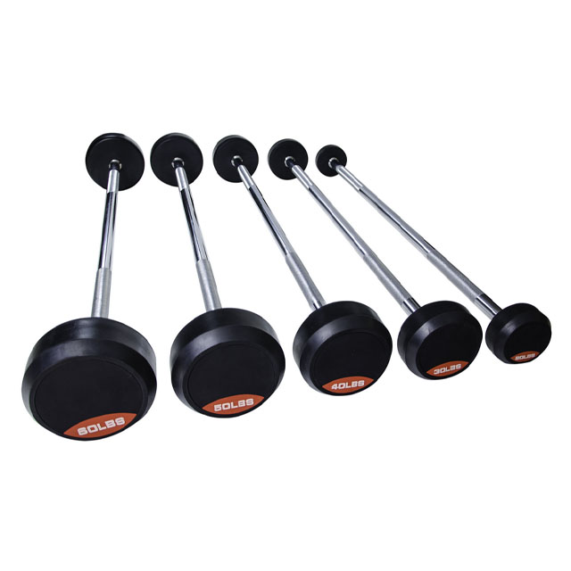 SET DE 5 BARRAS RECTAS DE PESO FIJO (20 - 60 LBS)