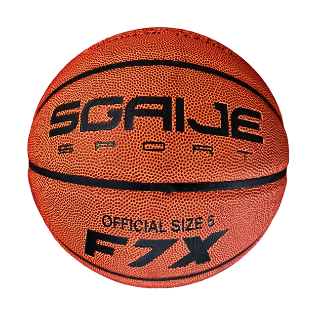 BALON BASQUETBOL SGAIJE SPORT SF7X PIEL SINTETICA N.6