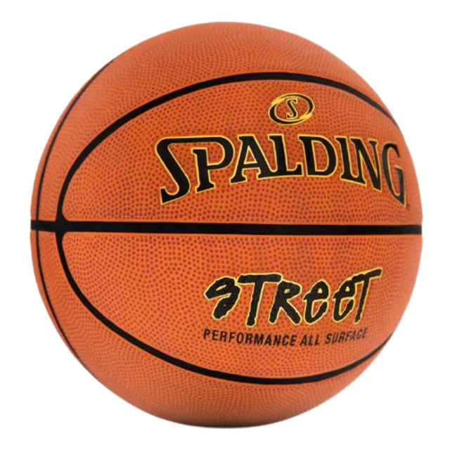 BALON BASQUETBOL SPALDING STREET ORANGE HULE NATURAL N....