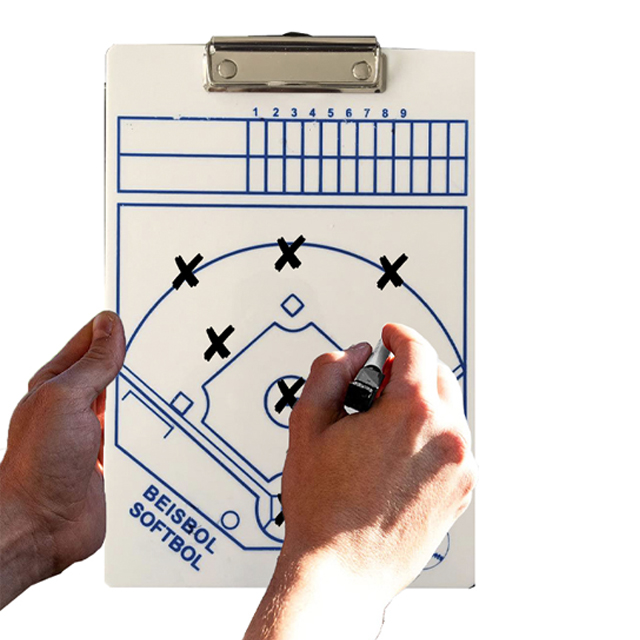 TABLA TACTICA BLANCA BEISBOL SGAIJE 