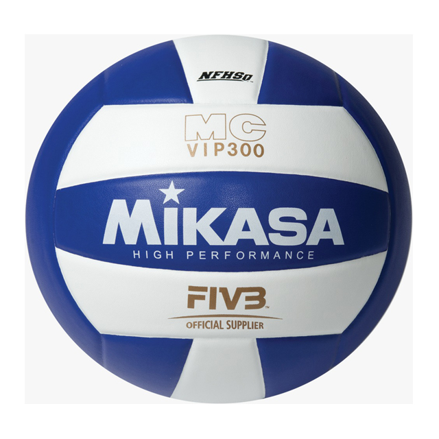 BALON DE VOLEIBOL MIKASA VIP300 AZUL BLANCO 