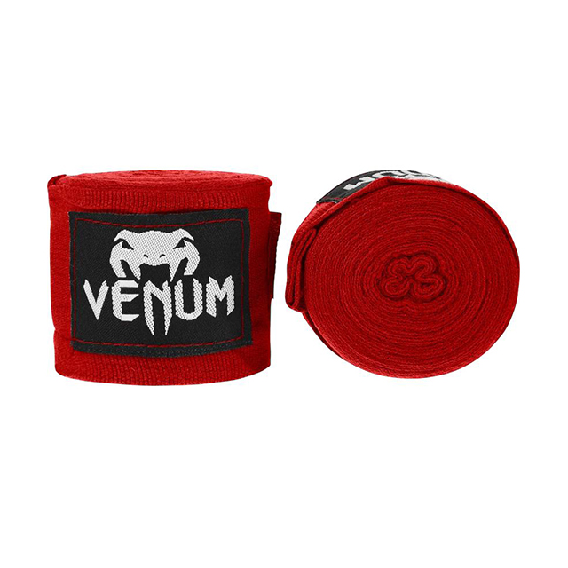 Venum Kontact Boxing Hand Wraps - Red - 98 in