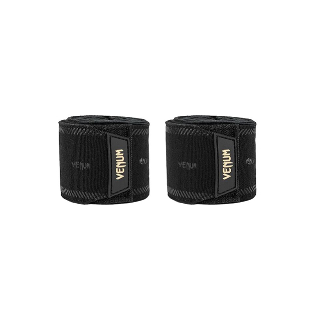 Venum Impact Evo Hand Wraps - Black - 98 in