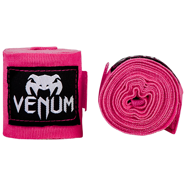 Venum Kontact Boxing Hand Wraps - Neon Pink - 157 in