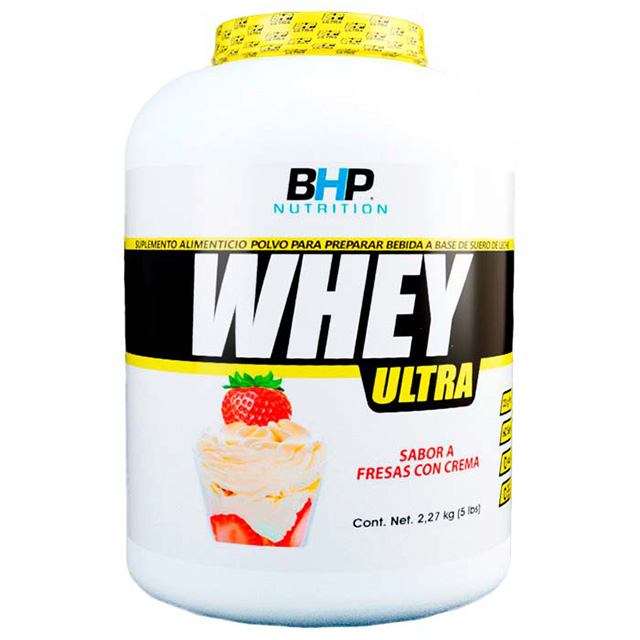 WHEY ULTRA 5 LBS FRESAS CON CREMA